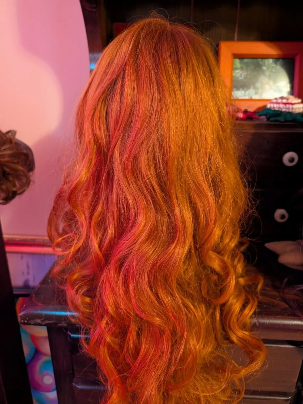 Rebel Gypsy Mystery Luxury Wig Red Wavy